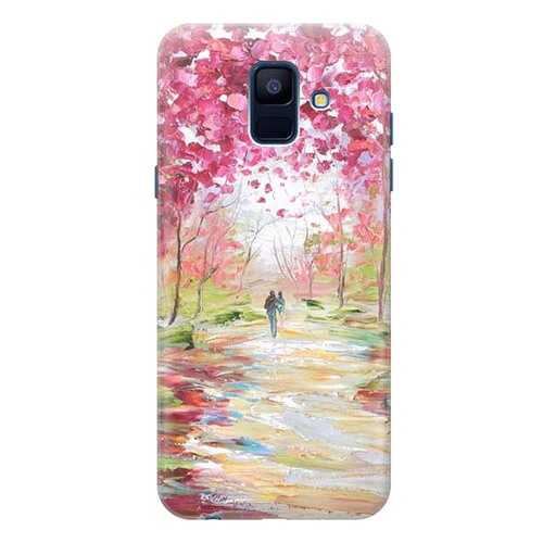 Чехол RE:PA для Samsung Galaxy A6 (2018) A600FN с принтом Весенняя роща в МТС