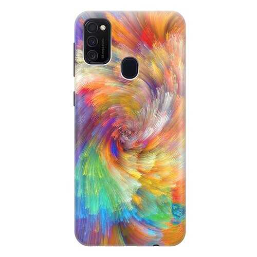 Чехол RE:PA для Samsung Galaxy M21 с принтом Акварельная красота в МТС