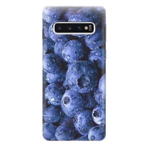 Чехол RE:PA для Samsung Galaxy S10 с принтом Черника в МТС