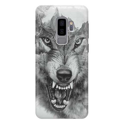 Чехол RE:PA для Samsung Galaxy S9 Plus с принтом Волк в горах в МТС