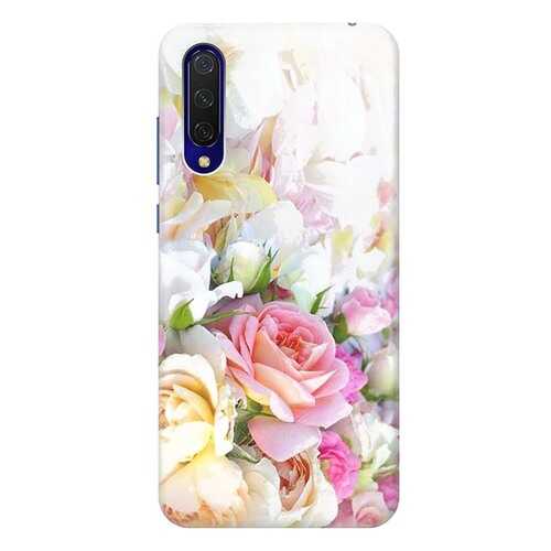 Чехол RE:PA для Xiaomi Mi 9 Lite / CC9 с принтом Нежные розы в МТС
