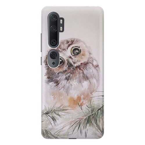 Чехол RE:PA для Xiaomi Mi Note 10 / 10 Pro с принтом Совенок в МТС
