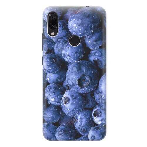 Чехол RE:PA для Xiaomi Redmi Note 7 с принтом Черника в МТС