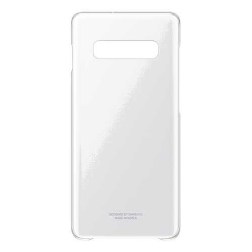 Чехол Samsung Clear Cover для Galaxy S10 Plus Transparent в МТС