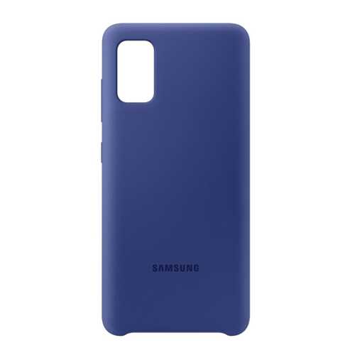 Чехол Samsung EF-PA415TLEGRU Silicone Cover для Galaxy A41 Blue в МТС