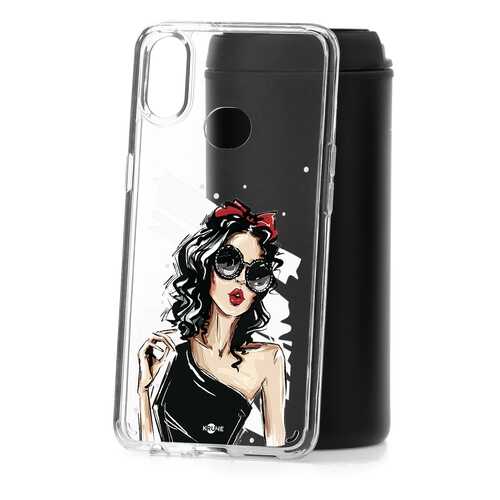Чехол Samsung Galaxy A10S Kruche Print Фэшн леди в МТС