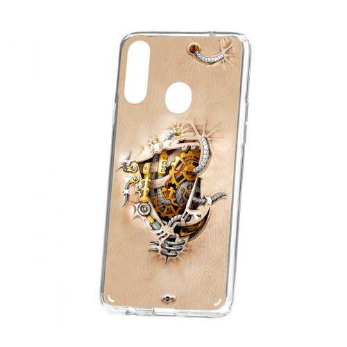 Чехол Samsung Galaxy A20S Kruche Print Механизм в МТС