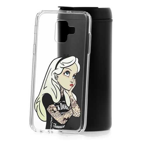 Чехол Samsung Galaxy A6 (2018) A600f Kruche Print Tattoo Girl в МТС