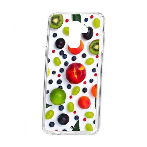 Чехол Samsung Galaxy A6 Plus (2018) A605f Kruche Print Fruits в МТС