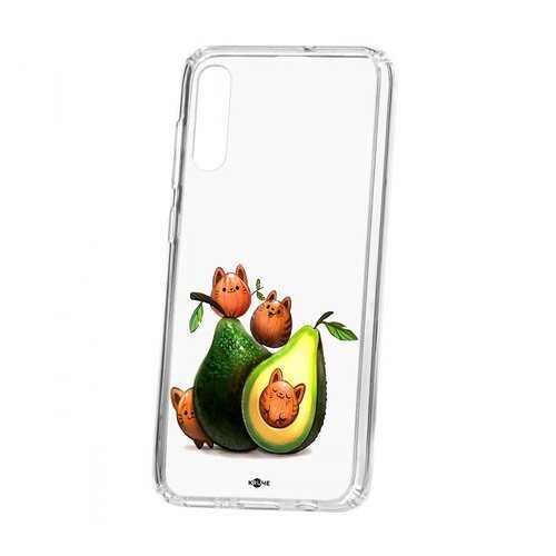 Чехол Samsung Galaxy A70 2019 Kruche Print Авокотики в МТС