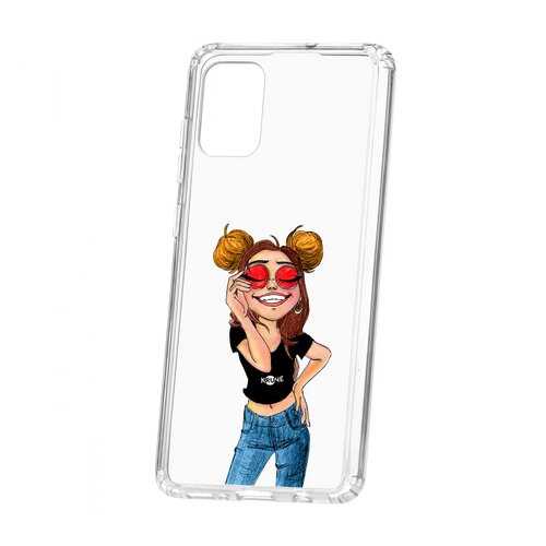 Чехол Samsung Galaxy A71 Kruche Print Smiling в МТС