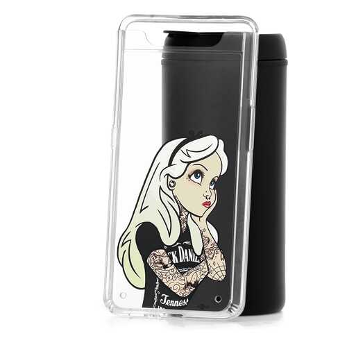 Чехол Samsung Galaxy A80 Kruche Print Tattoo Girl в МТС