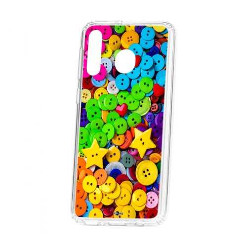 Чехол Samsung Galaxy M30 Kruche Print Пуговки в МТС