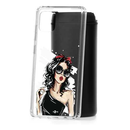 Чехол Samsung Galaxy Note 10 Lite Kruche Print Фэшн леди в МТС