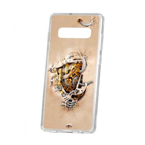 Чехол Samsung Galaxy S10+ Kruche Print Механизм в МТС