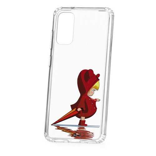 Чехол Samsung Galaxy S20 Kruche Print Девочка с зонтом в МТС