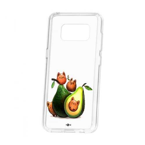 Чехол Samsung Galaxy S8 Kruche Print Авокотики в МТС