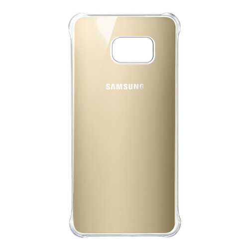 Чехол Samsung Glossy Cover для Samsung Galaxy S6 Edge Plus Золотой в МТС