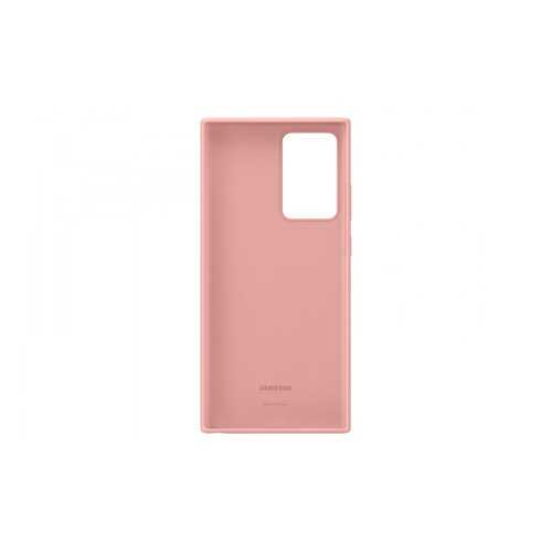 Чехол Samsung Silicone Cover для Samsung Galaxy Note 20 Ultra бронзовый в МТС