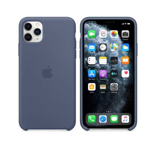 Чехол Silicone Case для Apple iPhone 11 Pro Max Alaskan Blue (MWYE2FE/A) в МТС
