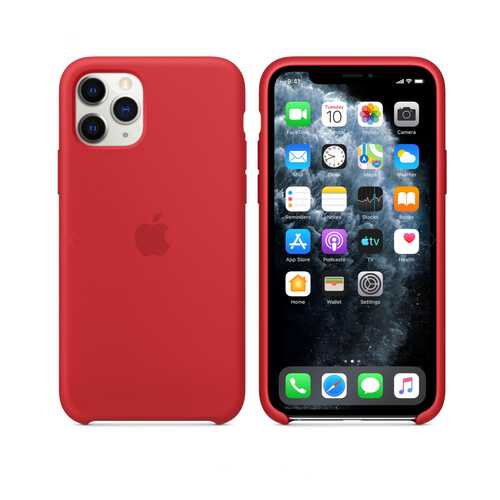 Чехол Silicone Case для Apple iPhone 11 Pro PRODUCT Red (MWY52FE/A) в МТС