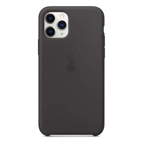 Чехол Silicone Case для iPhone 11 Pro Max Премиум, черный, SCPQIP11PM-18-BLAC в МТС