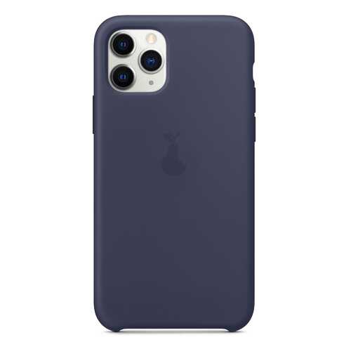 Чехол Silicone Case для iPhone 11 Pro Max Premium, Dark Blue в МТС