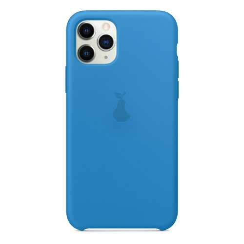 Чехол Silicone Case для iPhone 11 Pro Премиум, голубой, SCPQIP11P-12-SURF в МТС