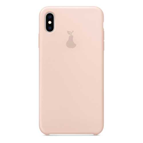 Чехол Silicone Case для iPhone X/XS Премиум, розовый, SCPQIPXXS-19-PINK в МТС