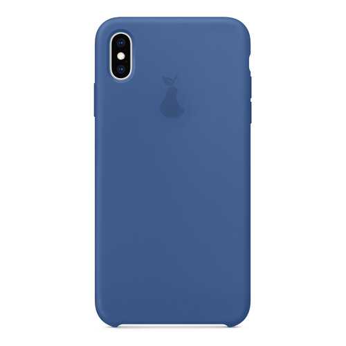 Чехол Silicone Case для iPhone XS Max Премиум, синий, SCPQIPXSM-46-ALAS в МТС