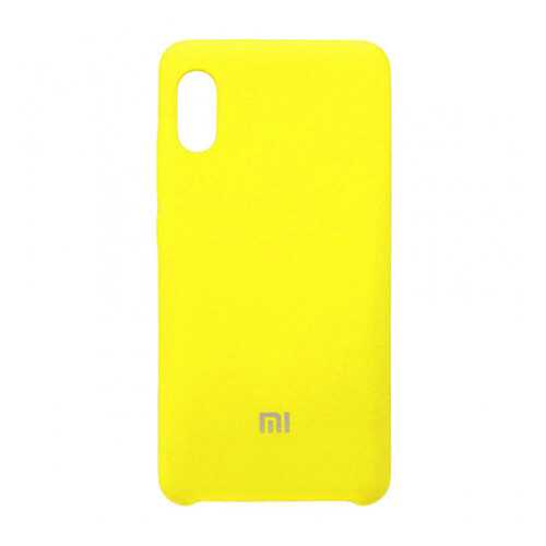 Чехол Silicone Cover для Xiaomi Redmi 7A Yellow в МТС