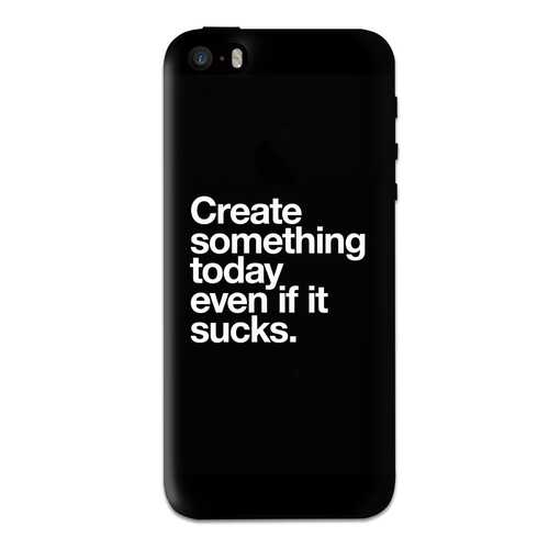 Чехол СМАКС Create something today для Apple iPhone 5/5S/SE в МТС