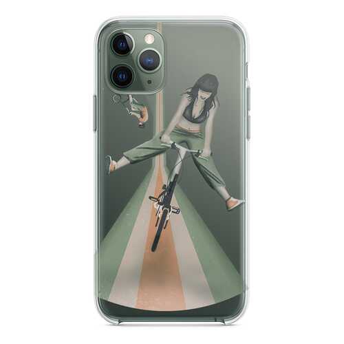 Чехол СМАКС Девушка на велосипеде для Apple iPhone 11 Pro в МТС