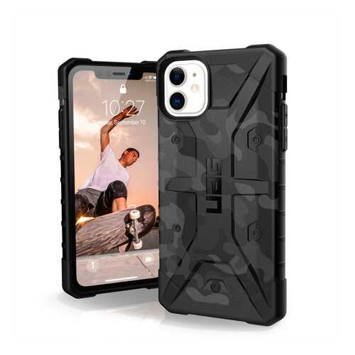Чехол Urban Armor Gear Pathfinder для iPhone 11 (Midnight Camo) в МТС