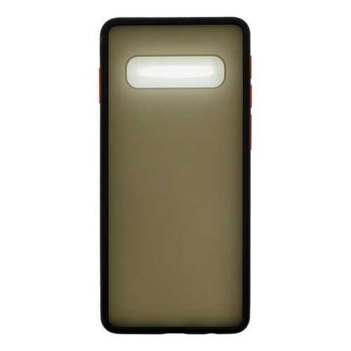 Чехол Zibelino Plastic Matte для Samsung Galaxy S10 Black в МТС
