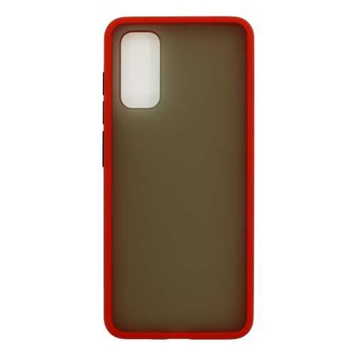 Чехол Zibelino Plastic Matte для Samsung Galaxy S20 Red в МТС