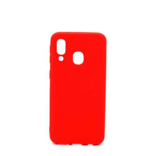 Чехол Zibelino Soft Matte для Samsung Galaxy A40 (A405) Red в МТС