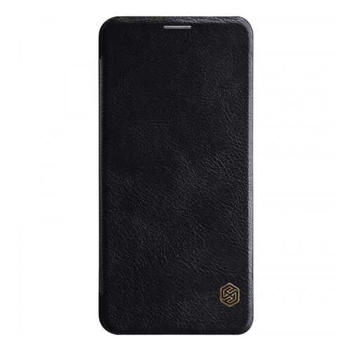 Кожаный Чехол (книжка) Nillkin Qin Series для Samsung Galaxy A60 Black в МТС