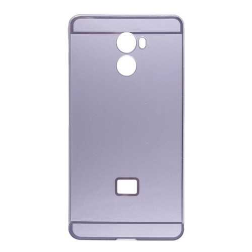 Металлический бампер с акриловой вставкой для Xiaomi Redmi 4 (Серебряный) в МТС