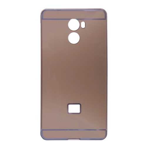 Металлический бампер с акриловой вставкой для Xiaomi Redmi 4 (Золотой) в МТС