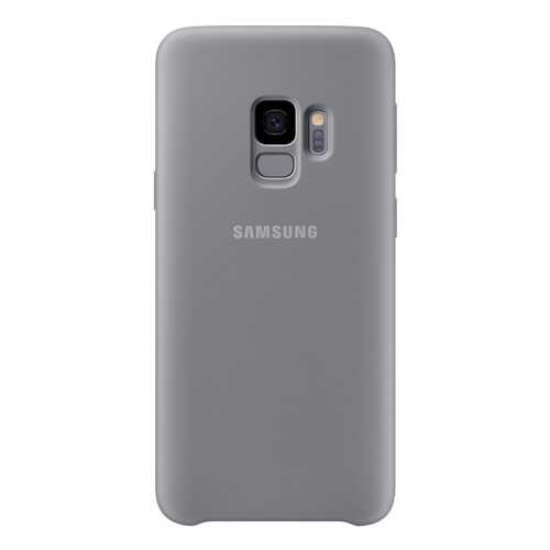 Накладка Samsung Silicone Cover Gray для Galaxy S9 в МТС