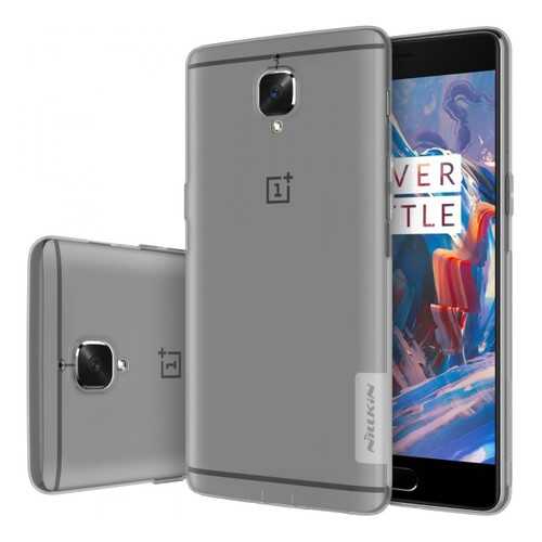 TPU Чехол Nillkin Nature Series для OnePlus 3 / OnePlus 3T Clear Grey в МТС