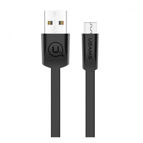 Дата кабель USAMS US-SJ201 microUSB 1.2м Black в МТС