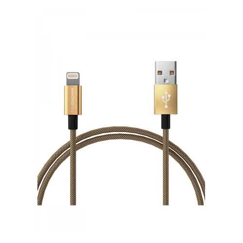 Кабель Amazingthing SupremeLink MFi Power Max USB-iP Gold 2m 3.0A в МТС