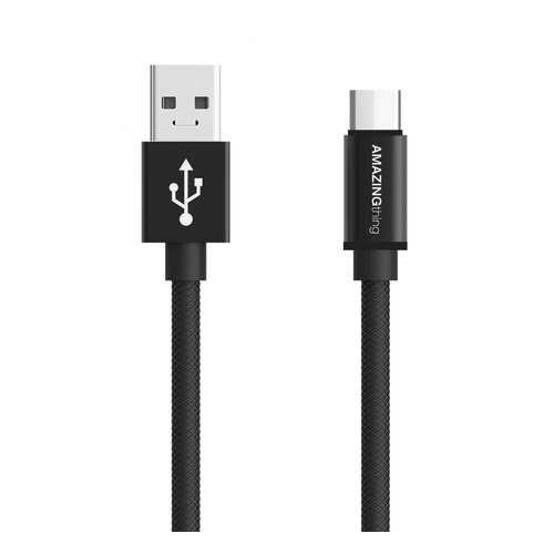 Кабель Amazingthing SupremeLink Ultimate Speed Black USB-Type-C 0.18m 3A в МТС