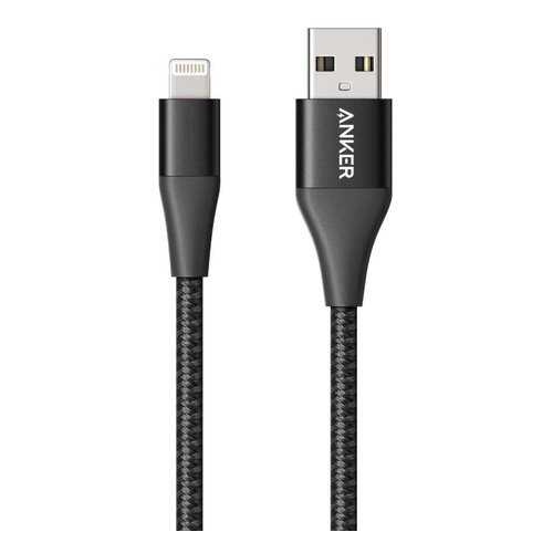 Кабель Anker Powerline+ II with lightning connector 90 см. B2C - UN Black Iteration 1 в МТС