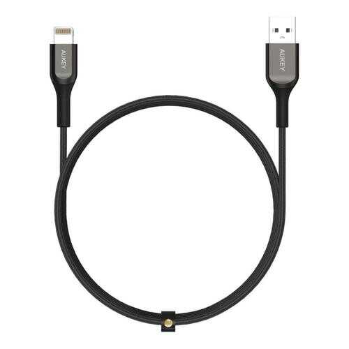 Кабель Aukey Kevlar USB-A/Lightning 2m Black (CB-AKL2-BL) в МТС