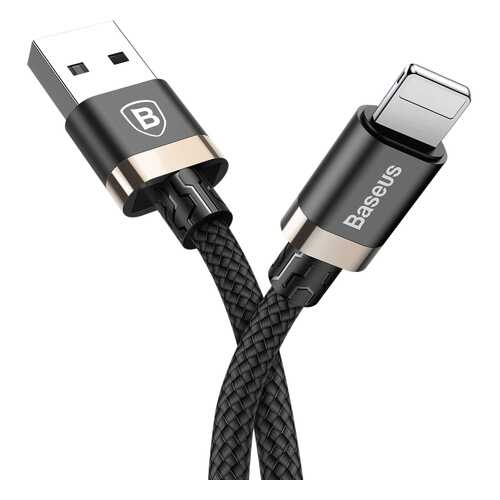 Кабель Baseus Golden Belt Series USB Cable Lightning Black/Gold 1.5m в МТС