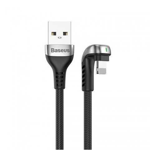 Кабель Baseus Green U-shaped lamp Mobile Game Lightning 1m Black в МТС