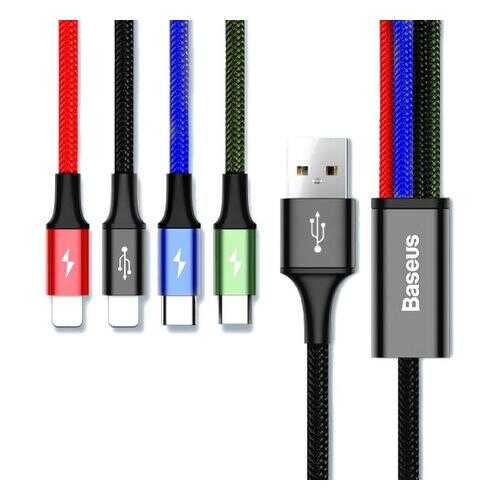 Кабель Baseus Lightning 1,2м Black (CA1T4-A01) в МТС